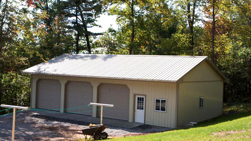 three overhead door building 