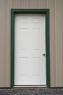 36" solid entry door