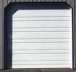 ribbed steel overhead door