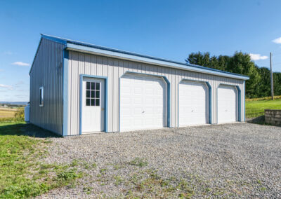 50x70x16 Agricultural with Loft Interior Stairs Tyvek House wrap