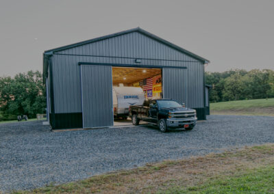 40x60x16 w/ lean-to