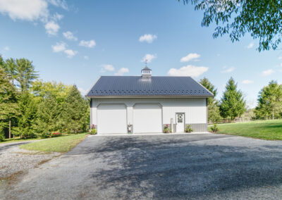 44x40x12 w/ Inset Residential Garage