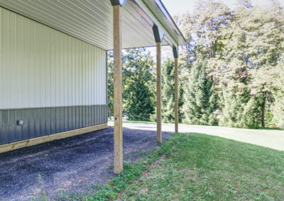 44x40x12 w/ Inset Residential Garage