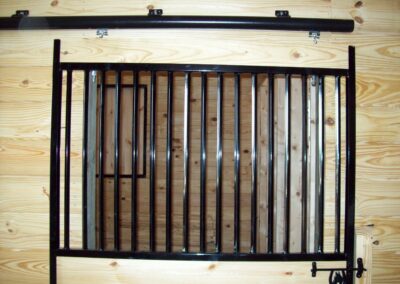 Equine with horse stall