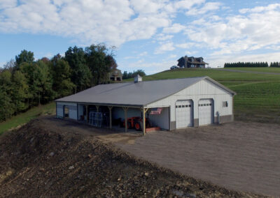40x80x12 Agricultural Pole Building