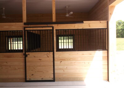 36x60x12 Pole Building Horse Barn