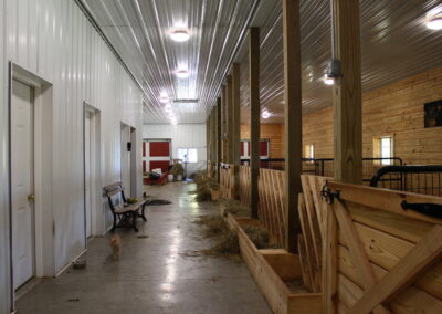 40x100x11 Agricultural with lean-to