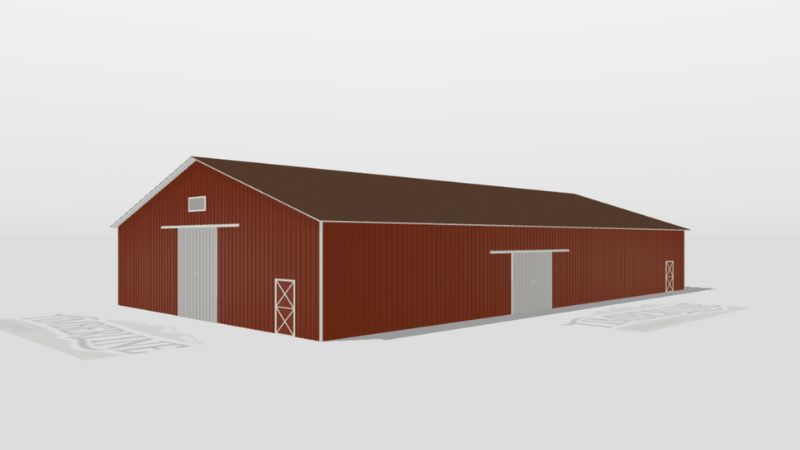 Red Horse Barn in PA