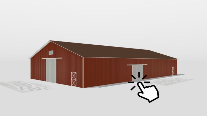 Red Horse Barn in PA