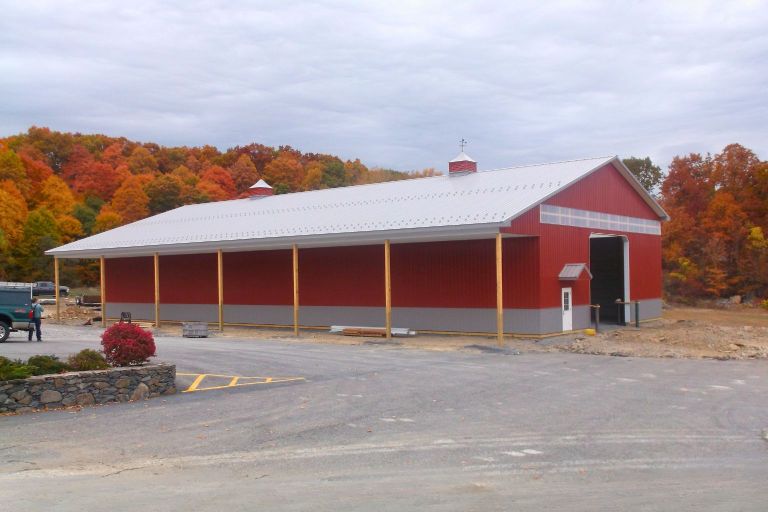 Completed building solution based on site conditions and long-term needs