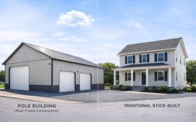 Pole Building vs Traditional Construction