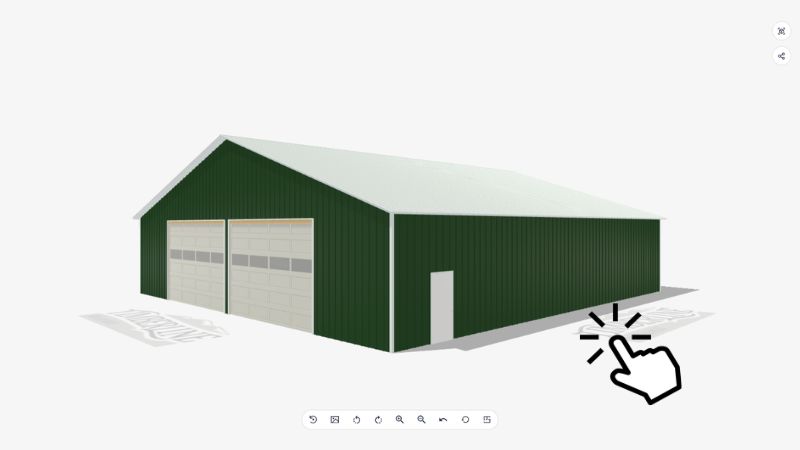 Post frame commercial building PA Commercial-Indoor Storage Facility