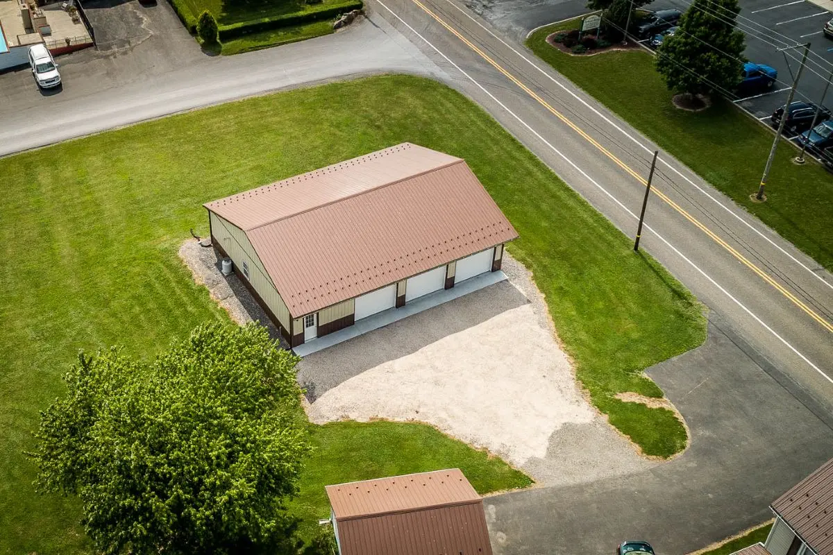 Detached garage building planned for long-term use and future expansion