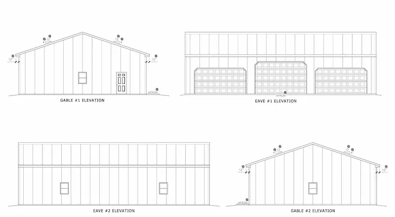 door placement for equipment flow Door placement for equipment access