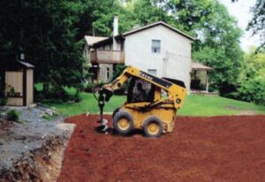 step 3 Digging Post Holes